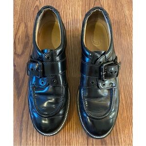 Patent Leather Loafers with Buckle by Ash - Size 8
